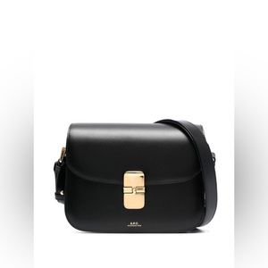 NWT A.P.C Grace Small Bag Black Color